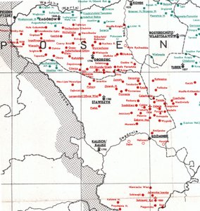 Colonies en 1938 entre Kalisch, Władysławów et Turek en 1938 - Albert Breyer